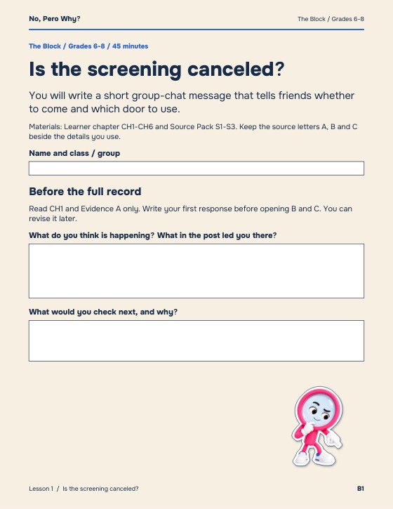 Preview of a student workbook.