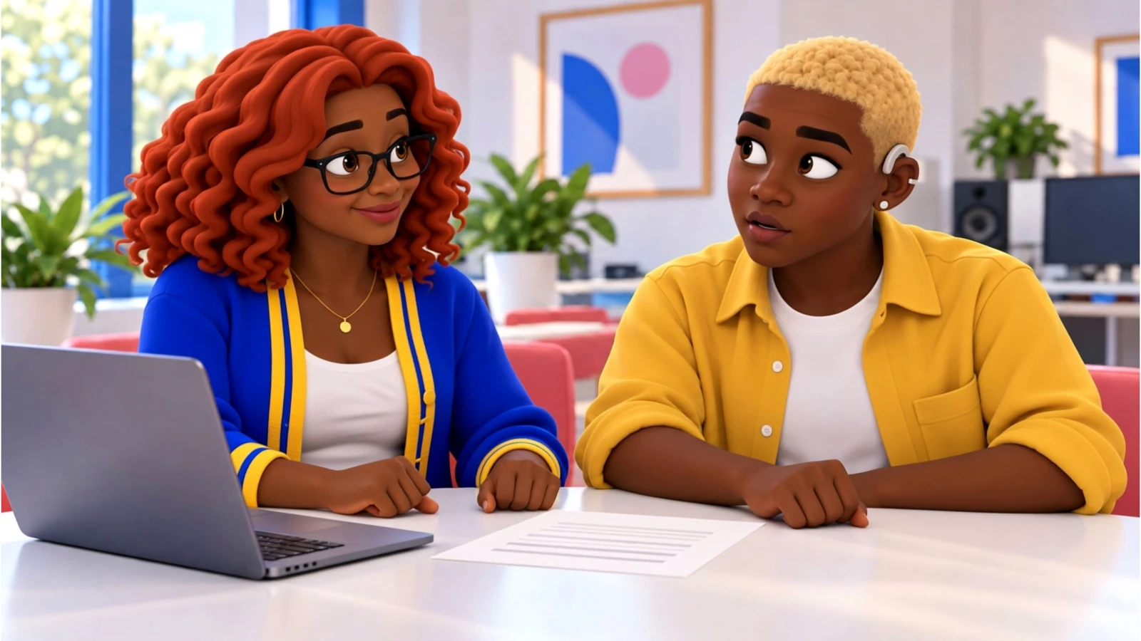 Jordy and Gia compare the statement with what people actually need to hear.
