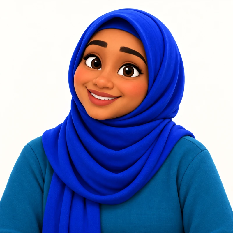 Portrait of Sami, with the same features and styling as the Common Room films.